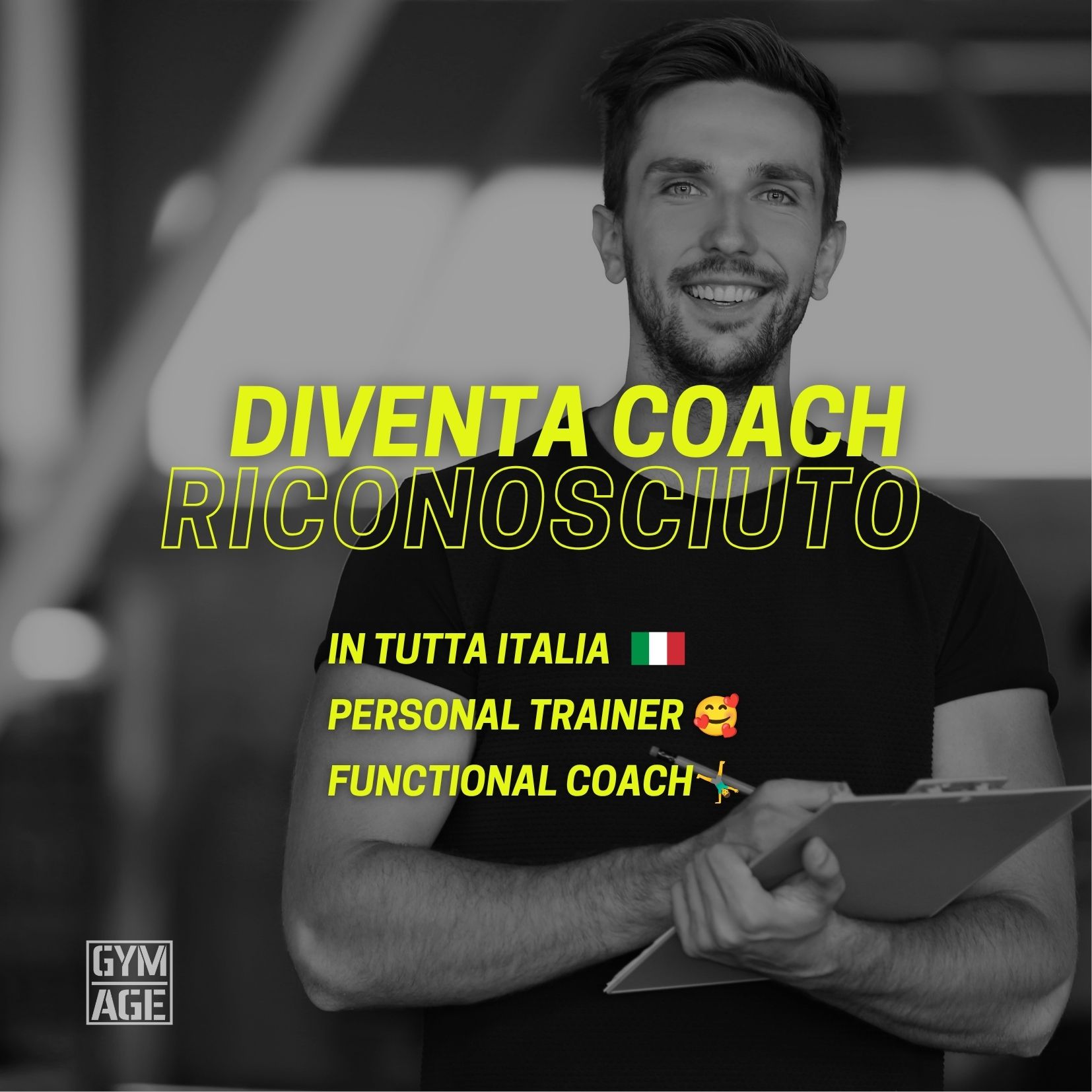 ⌛ Diventa Personal Trainer e Functional Coach Riconosciuto in tutta Italia
